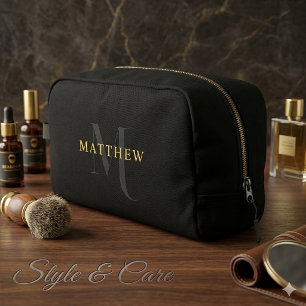 Neceser Kit Dopp con Monograma Personalizado y Nombre a Me