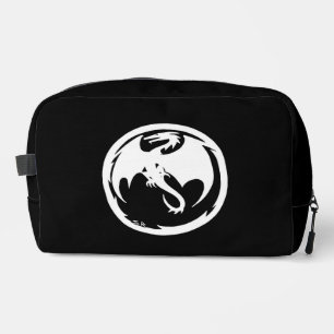 Neceser Kit dopp negro Dragon Blanco