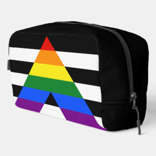 Neceser La bandera de aliado heterosexual de SlipperyJoe c