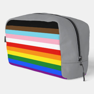 Neceser La bandera del orgullo de once franjas de Slippery