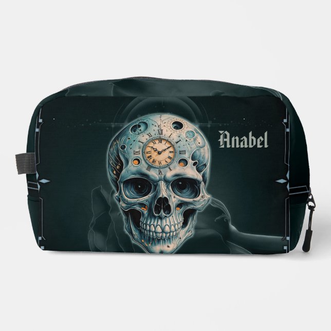 Neceser La Calavera del Tiempo: números romanos (Anverso)