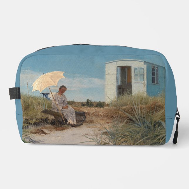 Neceser La esposa del artista con la caravana familiar de  (Anverso)