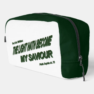 Neceser La luz se convierte en mi salvador - verde