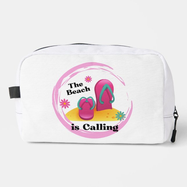 Neceser la playa está llamando (Anverso)