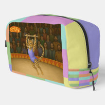 Lena artista de trapecio leopardo