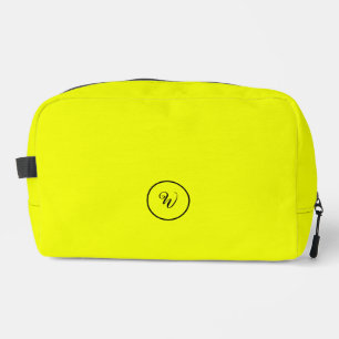 Neceser Letrero moderno de neón de color sólido amarillo c