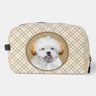 Neceser Lhasa Apso Pintando Cute Original Dog Art