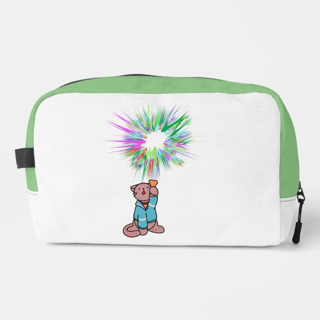 Neceser linterna de gato (Anverso)