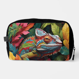 Neceser Lizard Leaves & Colour