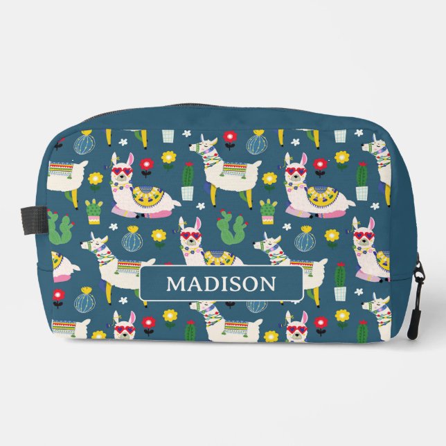 Neceser Llamas en el patrón de gafas de sol (Anverso)