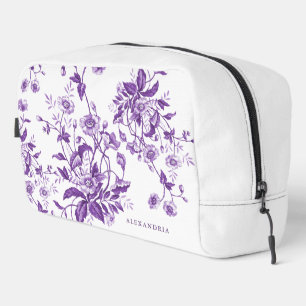 Neceser Lluvia de Regalos Nupciales Floral Púrpura Toile F