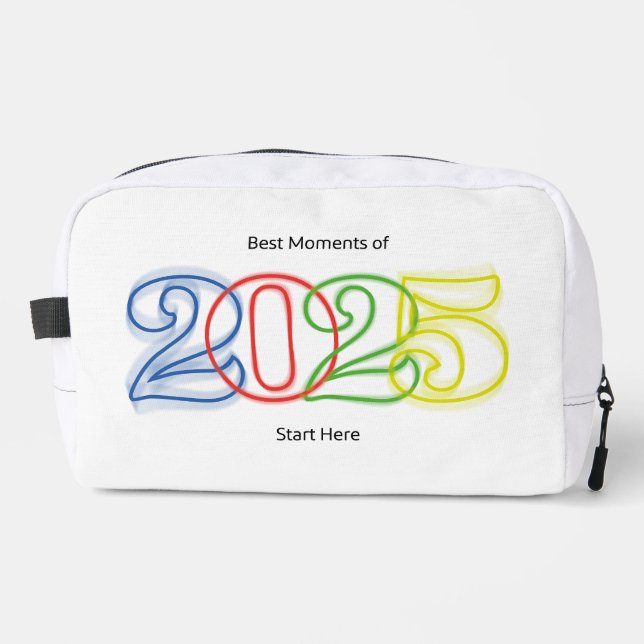 Neceser Los mejores momentos de 2025 empiezan aquí (Anverso)