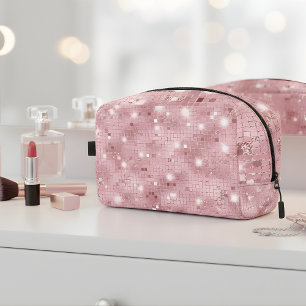 Neceser Lujo Brillo Rosa