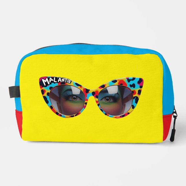 Neceser MAL ANTIE Crazy Aunt Afrikaanse Humor cosmetic bag (Anverso)