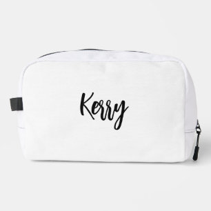 Neceser Maleta de maquillaje de ropa de cuero personalizad