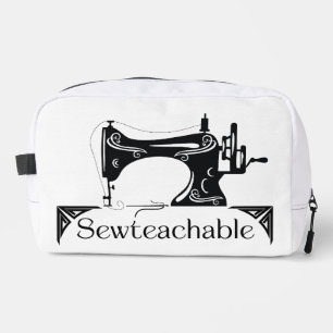 Neceser Máquina de coser de cosecha de vintage de aprendiz