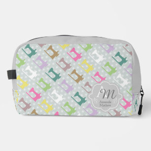Neceser Máquina de mascar amor Monograma Gris