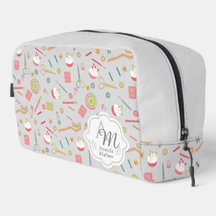 Neceser Máquina de mascar amor Monograma Gris