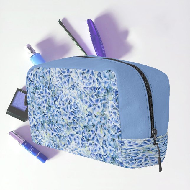 Neceser Maravillosas hortensias azules - patrón floral (Subido por el creador)