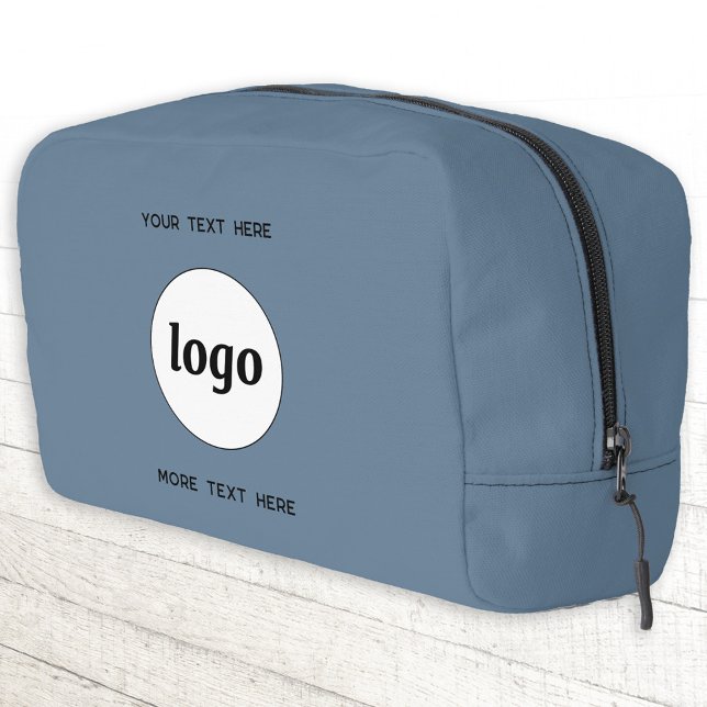 Neceser Marca promocional de marca promocional de texto co (Logo with custom text business branding promotional zip bag)