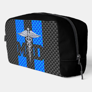 Neceser Médica médico MD Caduceus Fibra de Carbono