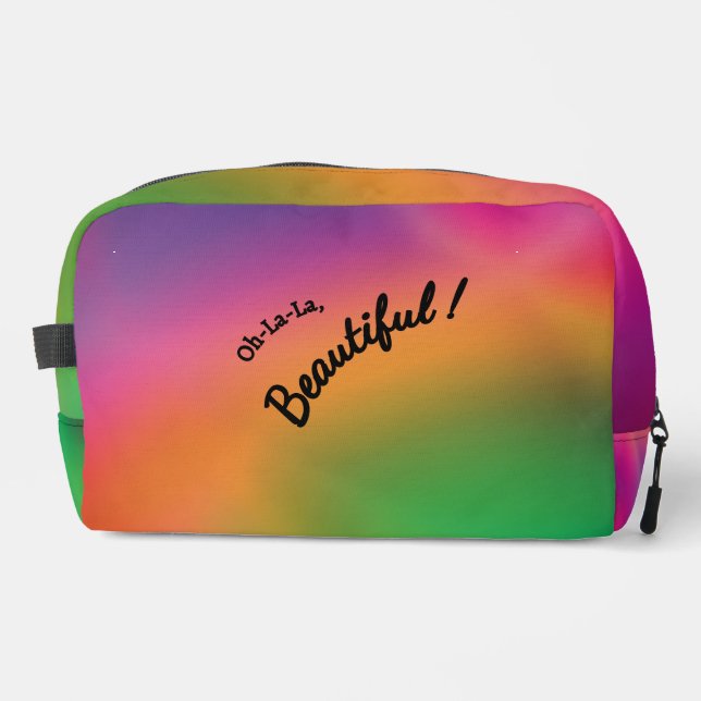 Neceser Melón de Frambuesa Personalizado  (Anverso)
