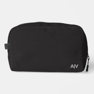 Neceser Minimalist Black Monogram