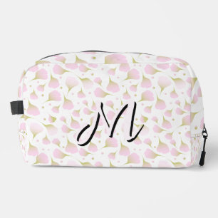 Neceser Minimalista Blush Rosa Pastel Inicial