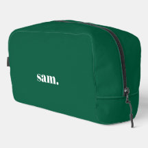 Minimalista negrita texto personalizado verde