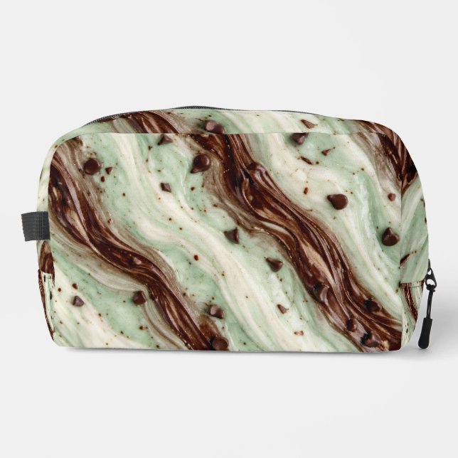 Neceser Mint Chocolate Chip Milkshake Marble Design (Anverso)