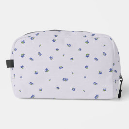 Neceser Misty Lavender Japanese Gentian Floral Pattern