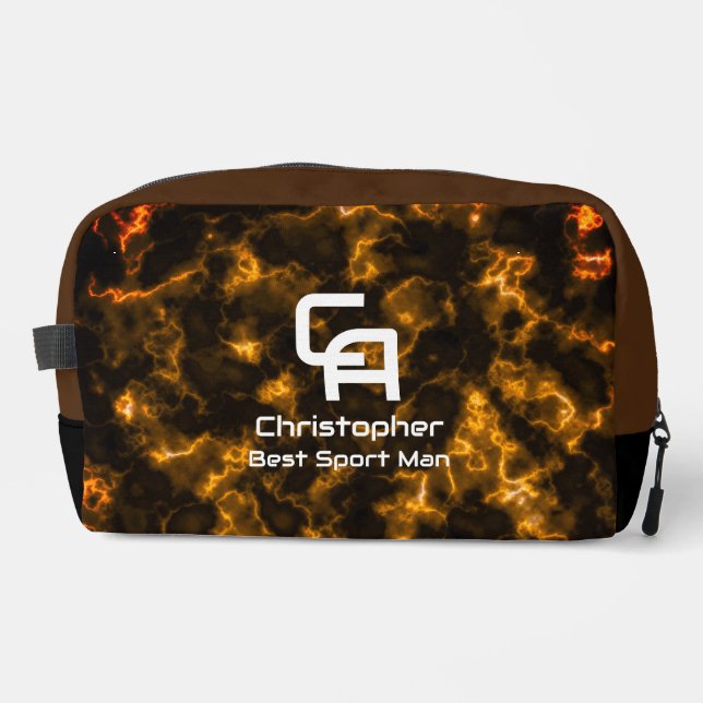 Neceser Misty Smoke Monogram Gold (Anverso)