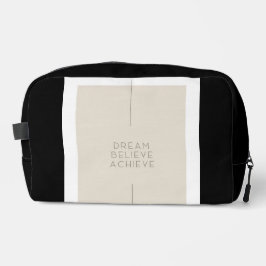 Neceser Moda El Beige Negro Manifiesta Tu Texto Aquí