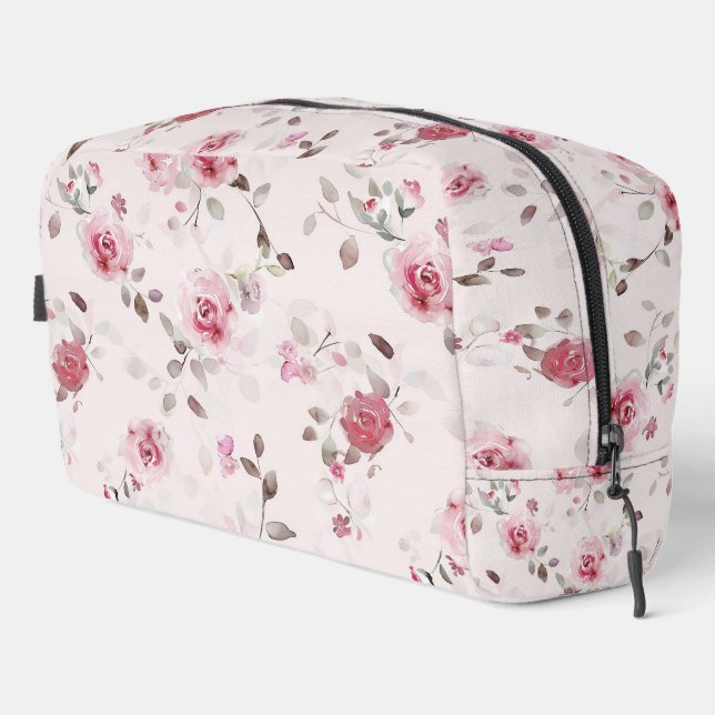 Neceser Moda Floral rosa romántica (Esquina derecha)
