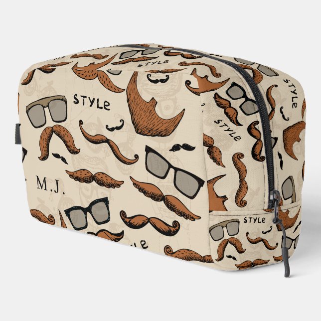 Neceser Moda Hombres Monogramas | Personalizados (Esquina derecha)