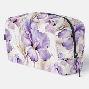 Neceser Moda Romántica Morada Iris Floral
