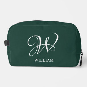 Neceser Monograma de Esmeralda Personalizado Inicial