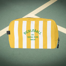 Neceser Monograma de la franja amarilla del club social de