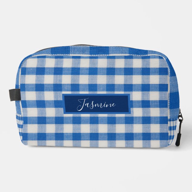 Neceser Monograma de nombre personalizado (Anverso)