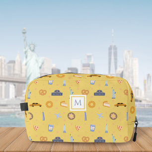 Neceser Monograma del patrón de la ciudad de Nueva York am