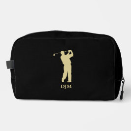 Neceser Monograma dorado Silhouette Golfer