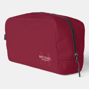 Neceser Monograma masculino personalizado y Groomsmen de n