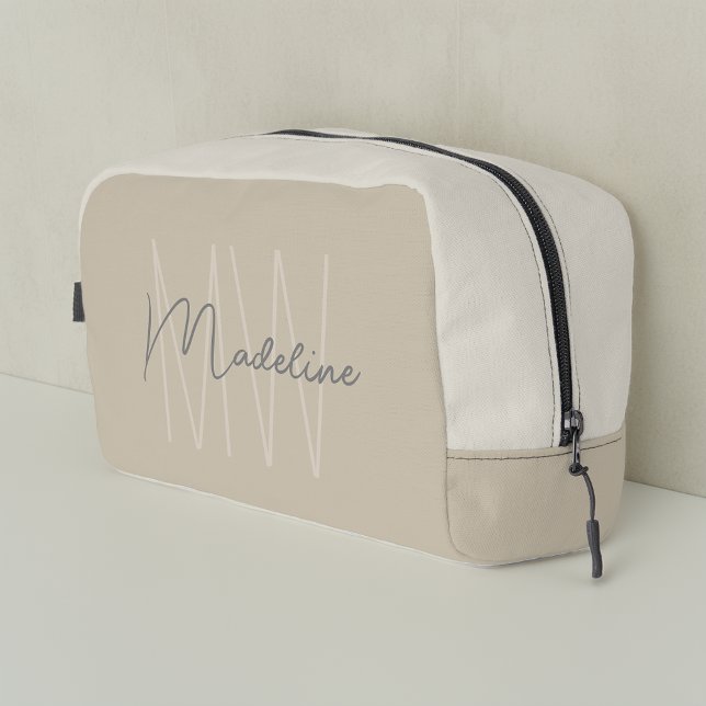 Neceser Monograma Minimalista moderno (Subido por el creador)