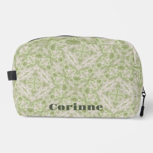 Neceser Monograma Nombre Sage Green Pattern