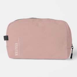 Neceser Monograma personalizado, rosa moderno