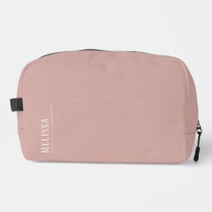 Neceser Monograma personalizado, rosa moderno