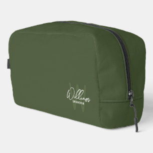 Neceser Monograma y nombre de los Groomsmen personalizados