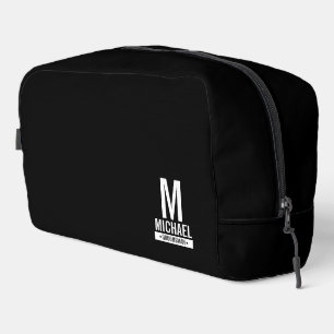 Neceser Monograma y nombre del Groomsman personalizado