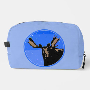 Neceser Moose in Winter - Original Wildlife Art