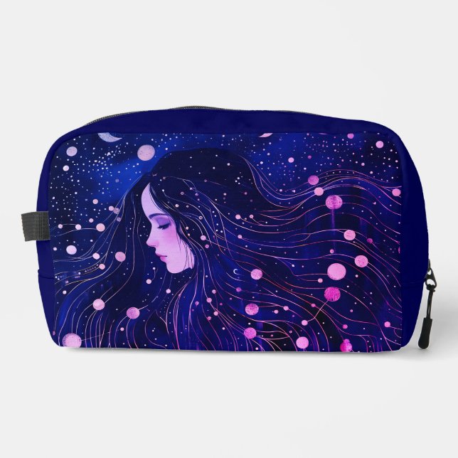 Neceser Mujer Celestial Diosa Luna Estrellas Cielo Artícul (Anverso)